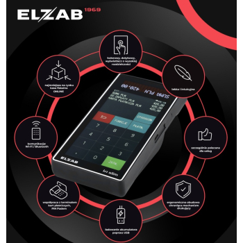 KASA FISKALNA ELZAB K1 ONLINE WiFi - jak telefon